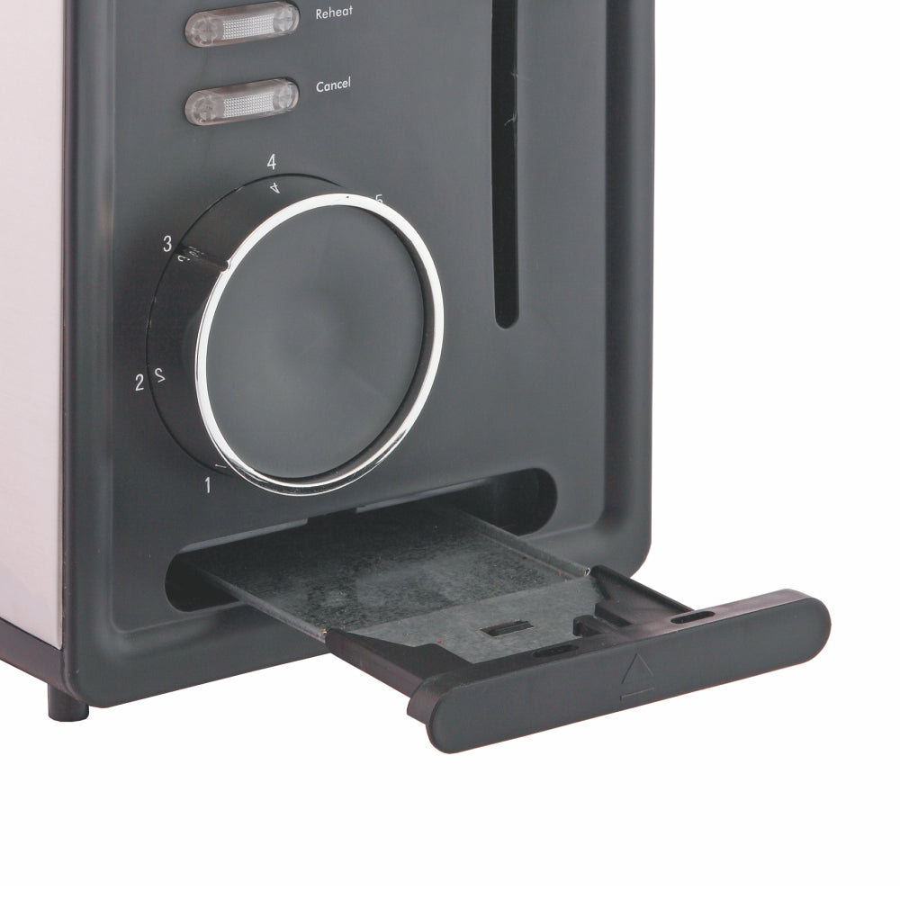 Borosil SS Krispy Pop-Up Toaster